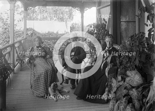 William and Mary Woodyatt with Mrs Harry Alder, c1900s. Creator: Robert Augustus Henry L'Estrange.