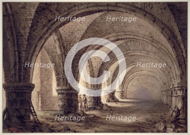 Promptuarium, Chester Cathedral. Artist: Edward Arthur Heffer