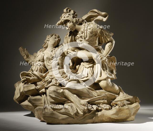 Tancred and Clorinda, c.1750. Creator: Unknown.