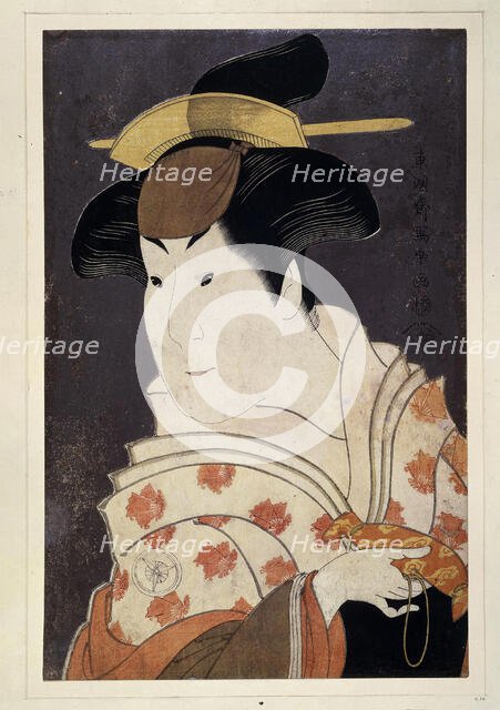 The Actor Iwai Hanshiro IV as Shigenoi, 1794. Creator: Sharaku, Toshusai (active 1794-1795).