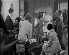 Scene from a 1920s Film. A Group of Actors Playing Bright Young Things Having a Cocktail Party,1920s Creator: British Pathe Ltd.