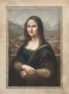 Mona Lisa, 19th-20th century. Creator: Samuel Arlent-Edwards (American, 1862-1938).