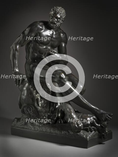 Seated Hercules, c.1795. Creator: Guillaume Boichot.
