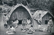 A Toda home in a mand (native hamlet), India, 1902. Artist: Bourne & Shepherd.