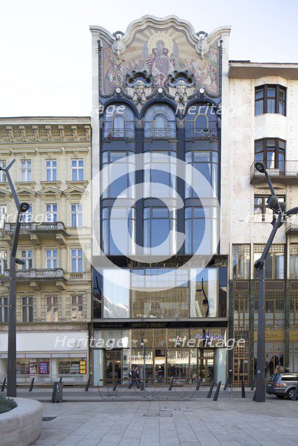 Former Torok Bank building, (1908), c2014-2017. Artist: Alan John Ainsworth.