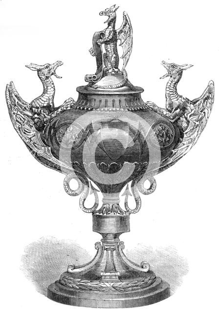 Dragon Cup of the St. George's Rifle Volunteer Corps, 1865. Creator: Unknown.
