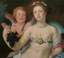 Venus, Cupid and Ceres, 1604. Creator: Cornelis Cornelisz van Haarlem.