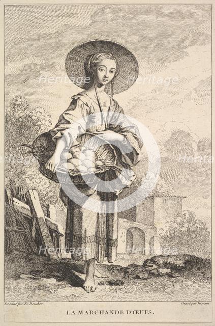 The Egg Merchant, 1741-63. Creator: John Ingram.