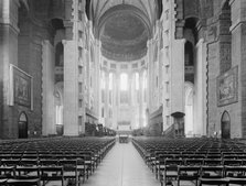 Cathedral of St. John the Divine, interior, New York, c.between 1910 and 1920. Creator: Unknown.
