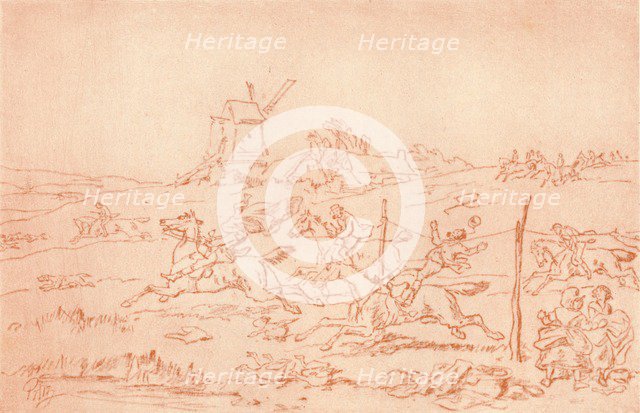 'Ware Washing!', c1860, (1922). Artist: Hablot Knight Browne.