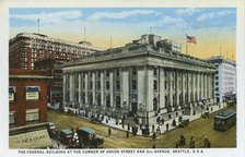 The Federal Building, Seattle, Washington, USA, 1916. Artist: Unknown