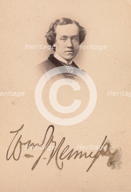 William John Hennessy, 1860s. Creator: Maurice Stadtfeld.