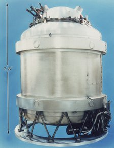 Cryostat for COBE satellite, 1989, USA. Artist: Unknown