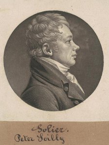 Peter Sailly, 1807. Creator: Charles Balthazar Julien Févret de Saint-Mémin.