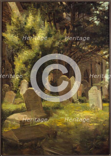 Cemetery of Saint-Pierre-de-Montmartre, around 1870, current 18th arrondissement, c1865-1875. Creator: Unknown.