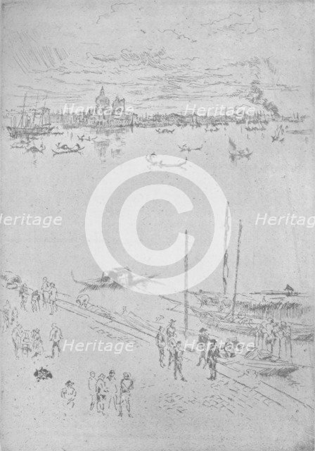 'Upright Venice', c1880, (1904). Artist: James Abbott McNeill Whistler.