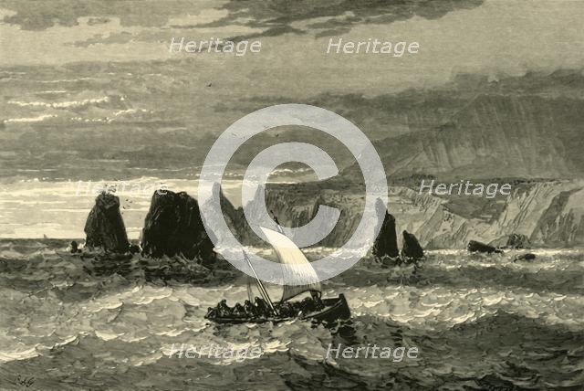 'Scene at the Mouth of Russian River', 1872.  Creator: John Filmer.