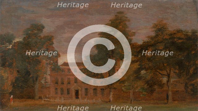 West Lodge, East Bergholt, between 1813 and 1816. Creator: John Constable.