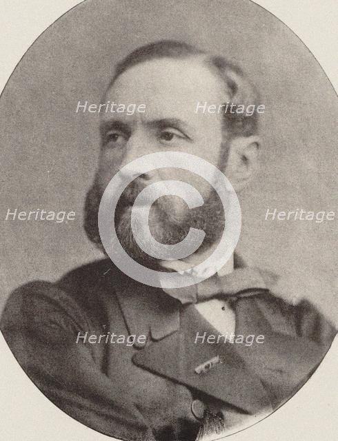 Portrait of the organist and composer Louis James Alfred Lefébure-Wely (1817-1869), 1860. Creator: Anonymous.