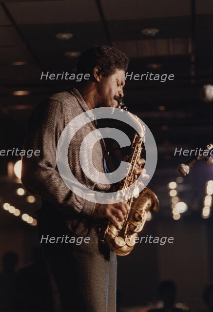 Charles McPherson, Jazz Inn Party, Nordwijk, Netherlands, 1989. Creator: Brian Foskett.