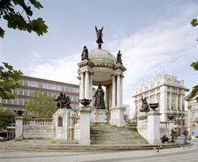 Queen Victoria Monument, Liverpool, Merseyside, 1998. Artist: K Buck