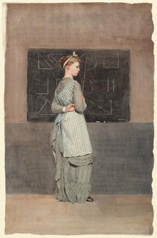 Blackboard, 1877. Creator: Winslow Homer.