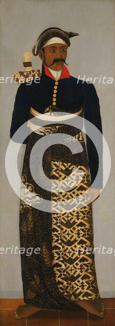 Javanese Court Officials, c.1820-c.1870. Creator: Anon.