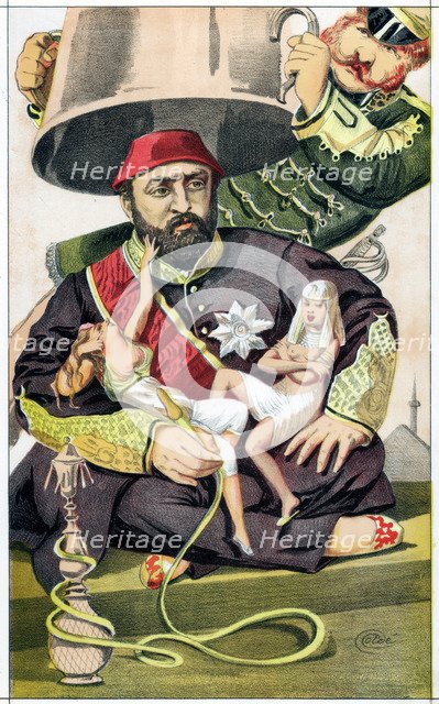 Abd-ul-Aziz, Sultan of Turkey from 1861, 1869. Artist: James Tissot