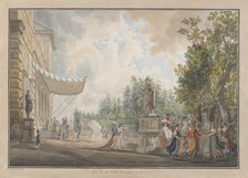 Villa Borghese, ca. 1780. Creators: Giovanni Volpato, Louis Ducros.