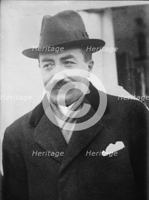 Baron Cartier De Marchienne, between c1915 and c1920. Creator: Bain News Service.