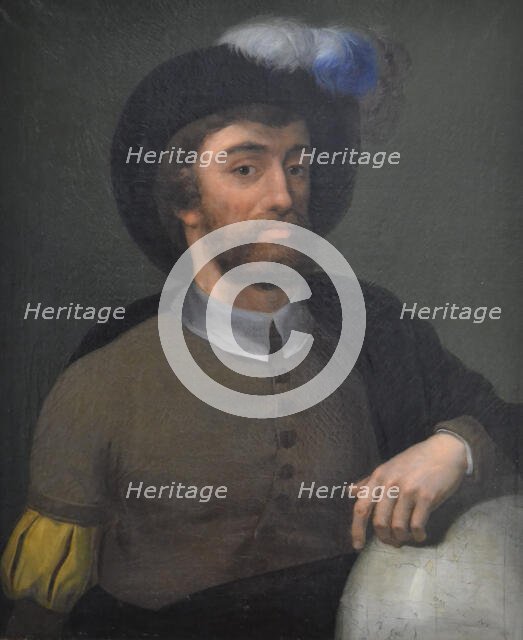 Portrait of Juan Sebastián Elcano (1486-1526), 19th century. Creator: Anonymous.