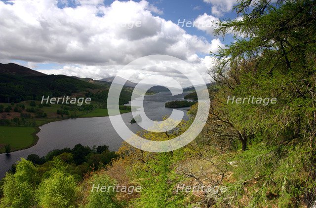 Queen's View, Loch Tummel, Perth and Kinross, Scotland.