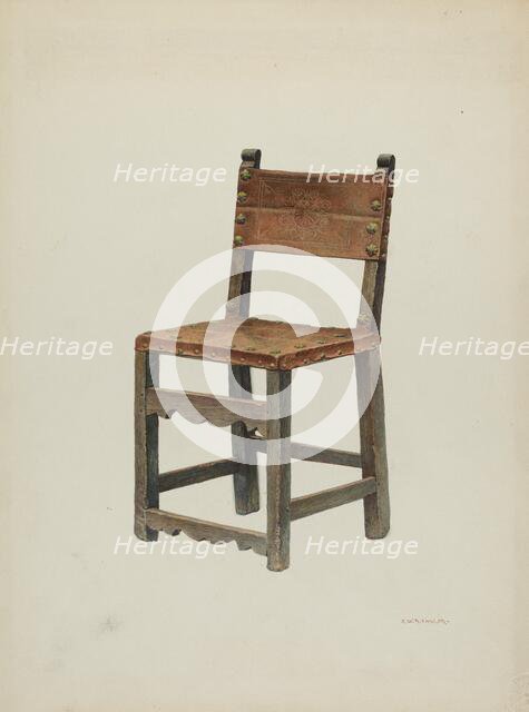 Chair, 1941. Creator: Robert W.R. Taylor.