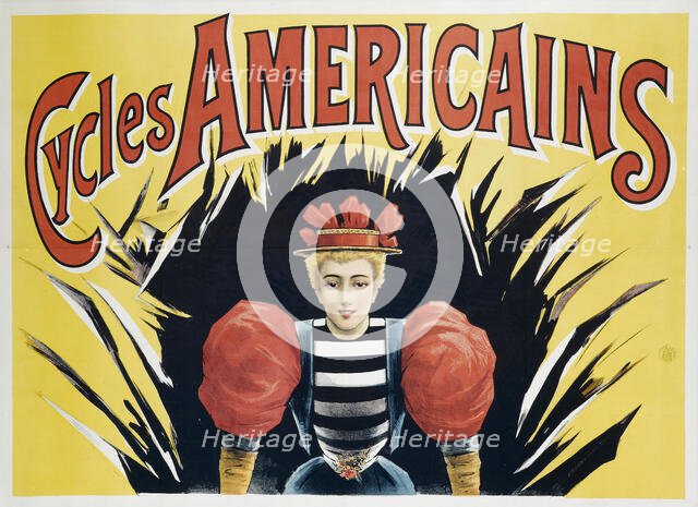 Cycles Americains, 1894. Creator: Clouet, Emile (active ca 1880-1900).