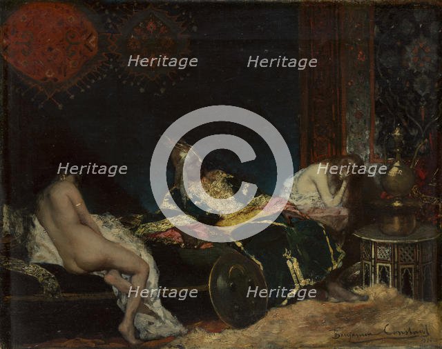 The Serbian Concubine (Un Envoi de Serbie), 1876. Creator: Jean Joseph Benjamin Constant.