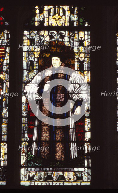 Archbishop Thomas Cranmer (1489-1556), Canterbury Cathedral, 20th century. Creator: CM Dixon.