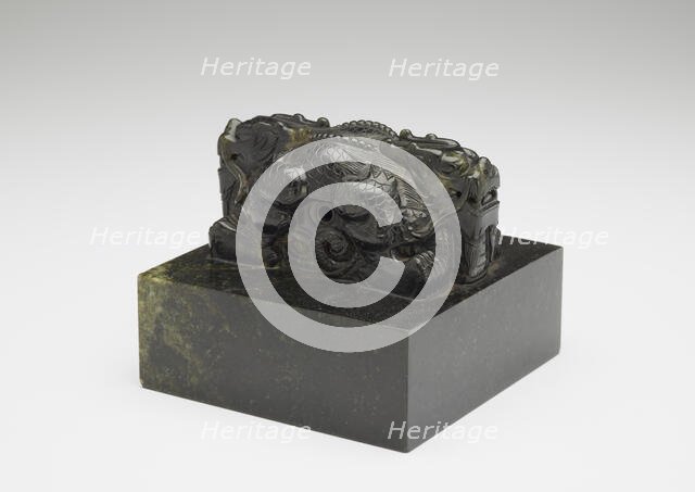 Seal, Qing dynasty, 1851-1861. Creator: Unknown.