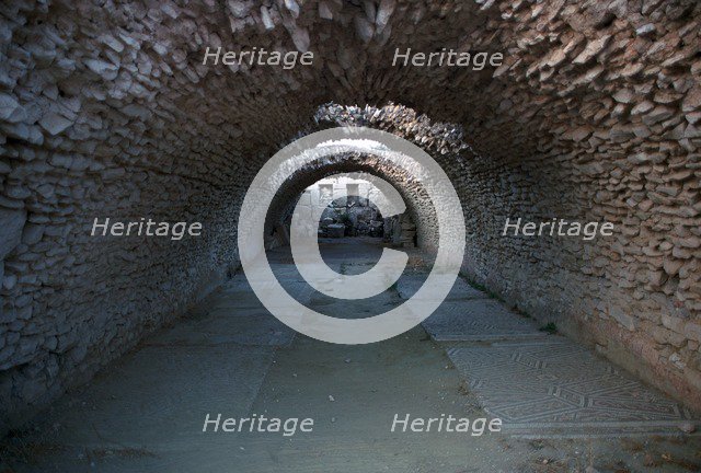 Roman cistern in Musti in Tunisia, 2nd century. Artist: Unknown