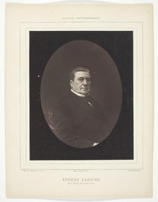 Eugène Labiche, [French dramatist], c. 1876. Creator: Ferdinand J. Mulnier.