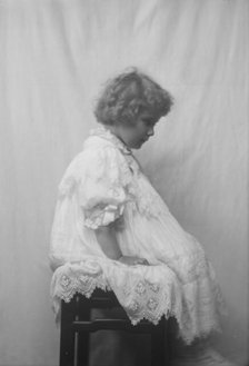 Horst child, portrait photograph, between 1906 and 1912. Creator: Arnold Genthe.