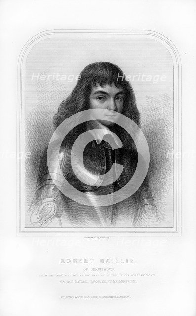 Robert Baillie, Scottish historical writer and professor of divinity, (1870). Artist: J Shury