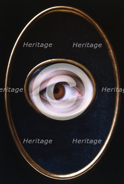 'Eye of a Young Woman'. Artist: Joseph Sacco