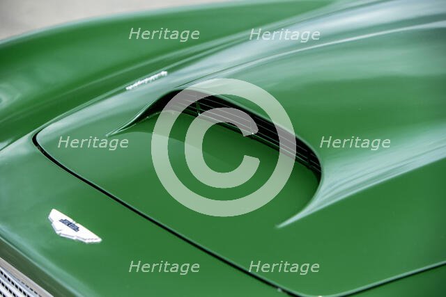 Air intake of a 1961 Aston Martin DB4 GT previously owned by Donald Campbell. Creator: Unknown.