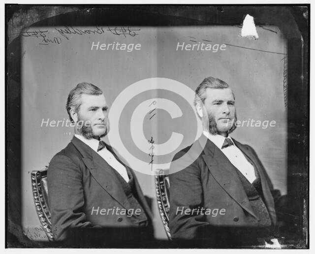 Nathan Ball Bradley of Michigan, between 1865 and 1880. Creator: Unknown.