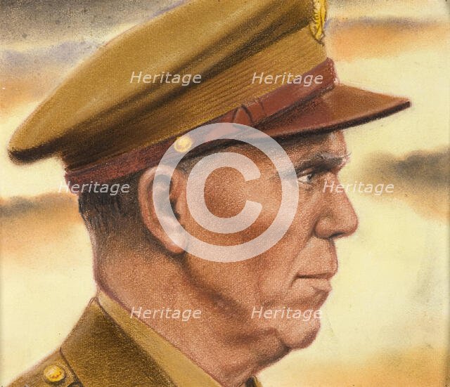 General George C Marshall,  c1943. Creators: William Timym, Central Office of Information.