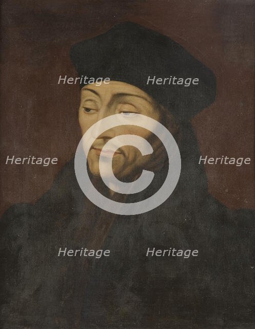 Erasmus Desiderius Rotterdam, ca. 1467-1536, c15th century. Creator: Anon.