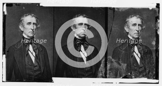 Tyler, Pres. John, ca. 1860-1865. Creator: Unknown.