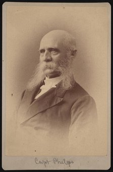 Portrait of Seth Ledyard Phelps (1824-1885), 1878. Creator: Samuel Montague Fassett.