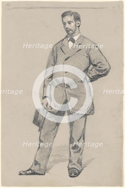 Standing Man, late 19th century. Creator: Robert William Vonnoh.