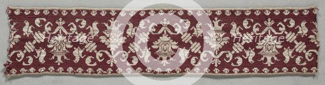 Embroidered Strip, 1500s. Creator: Unknown.